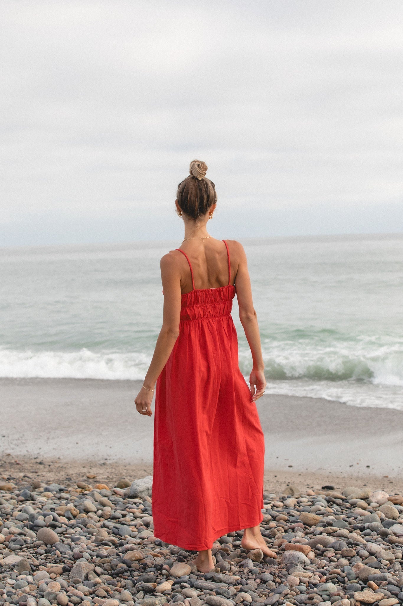 Marigold Smocked Maxi Dress