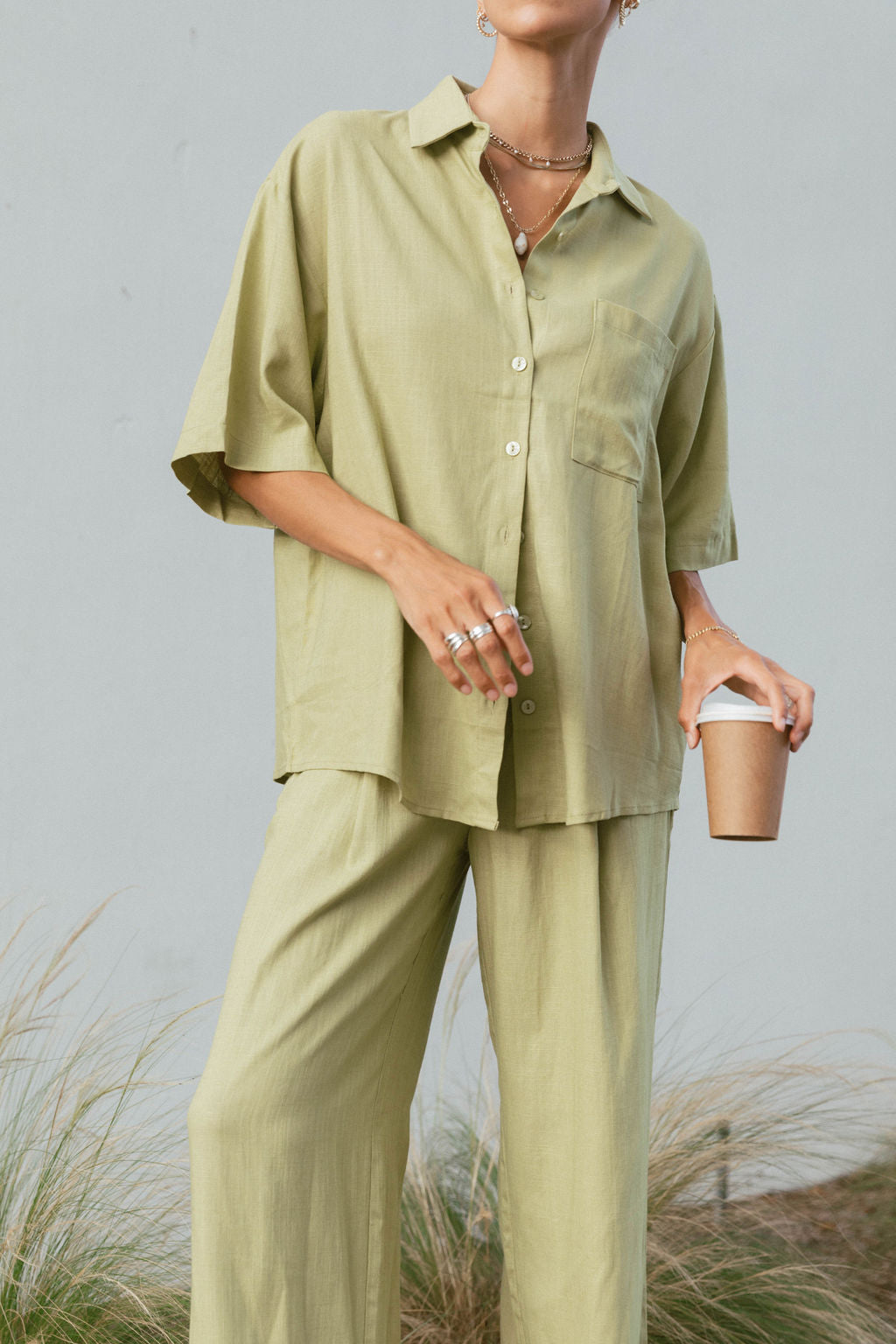 Holiday Linen Blend Set