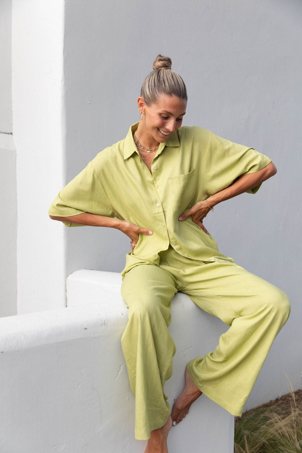 Holiday Linen Blend Set