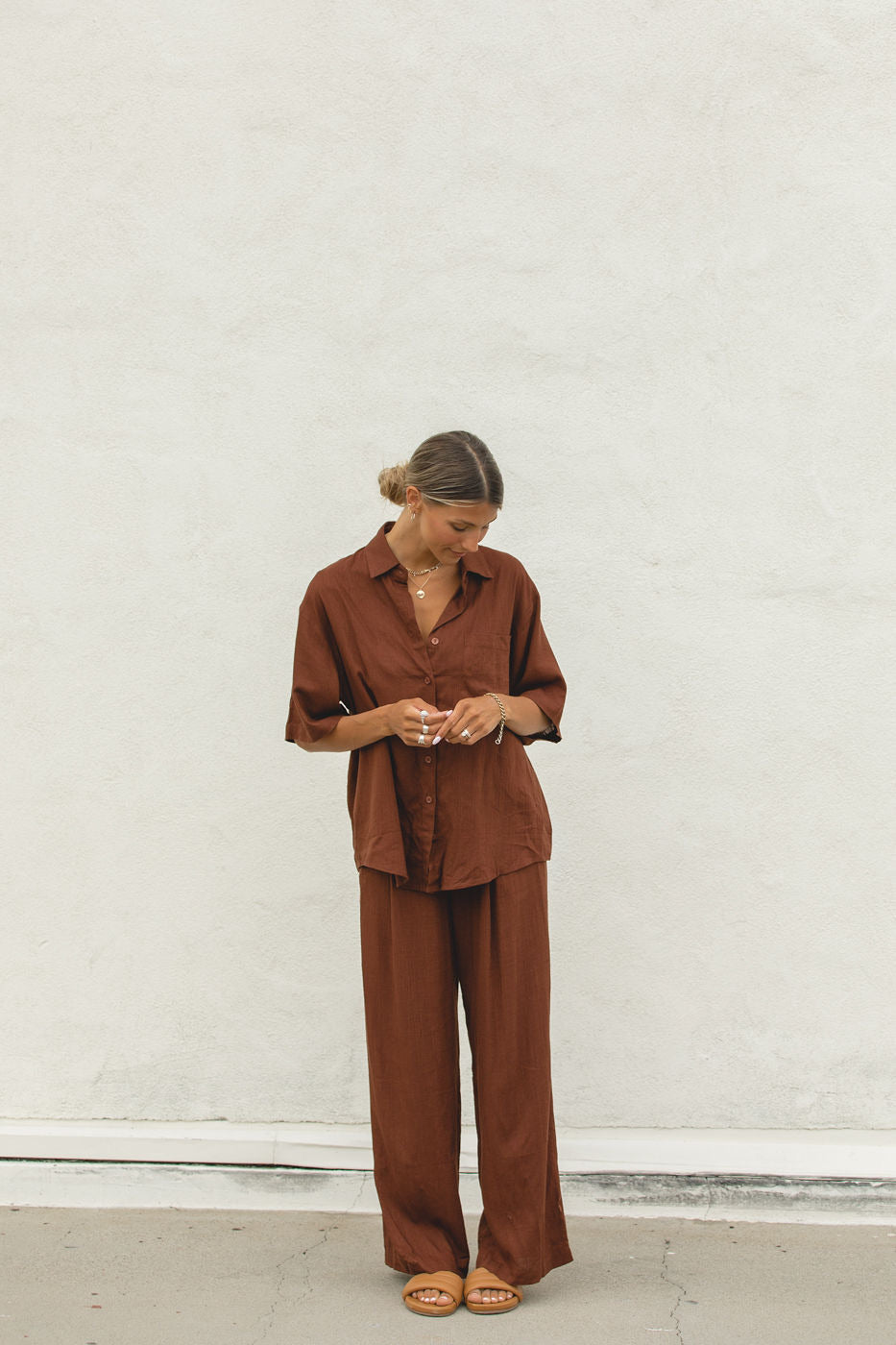 Holiday Linen Blend Set