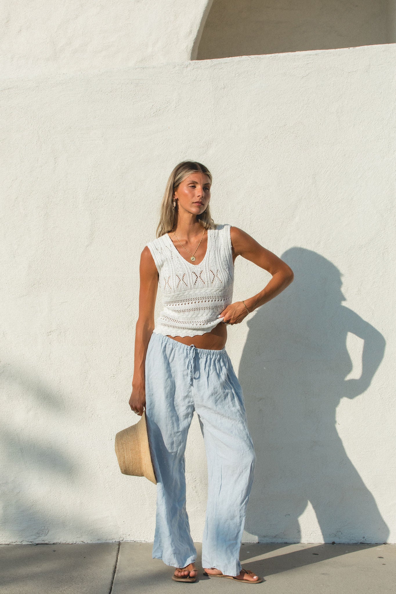 Dahlia Knit Sleeveless Top