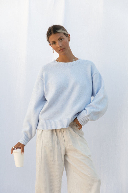 Seaside Knit Pullover Sweater