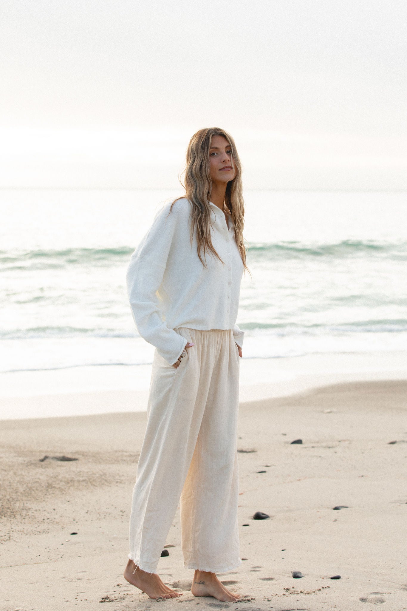Luca Lined Linen Pants