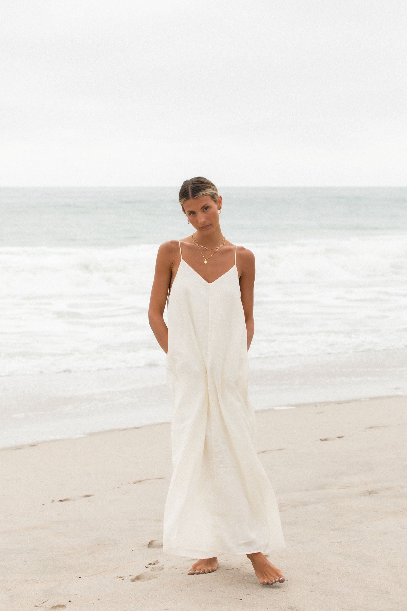 Day After Day Woven Midi Dress