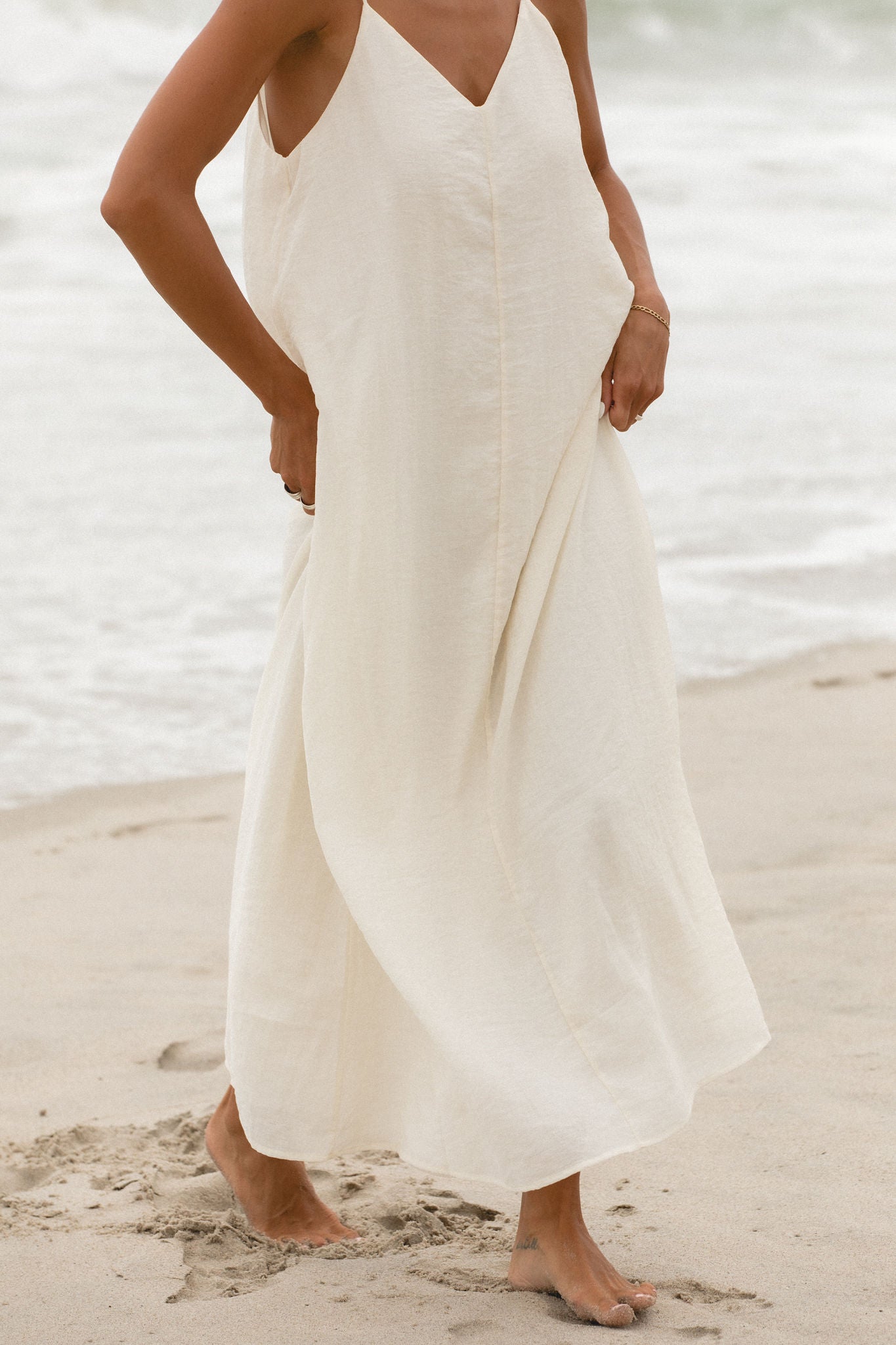 Day After Day Woven Midi Dress