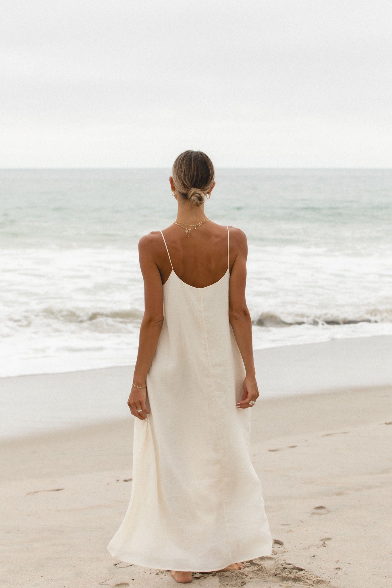 Day After Day Woven Midi Dress