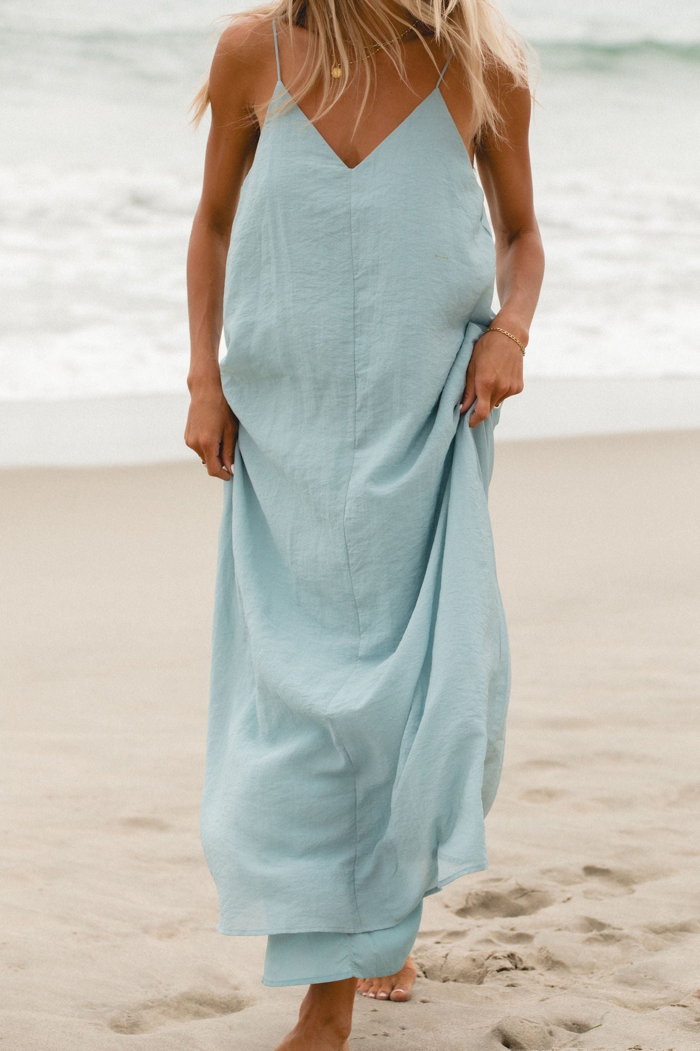 Day After Day Woven Midi Dress