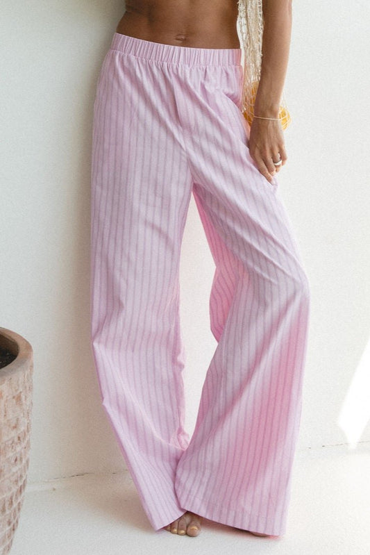 Trip Around the Sun Cotton Poplin Pants