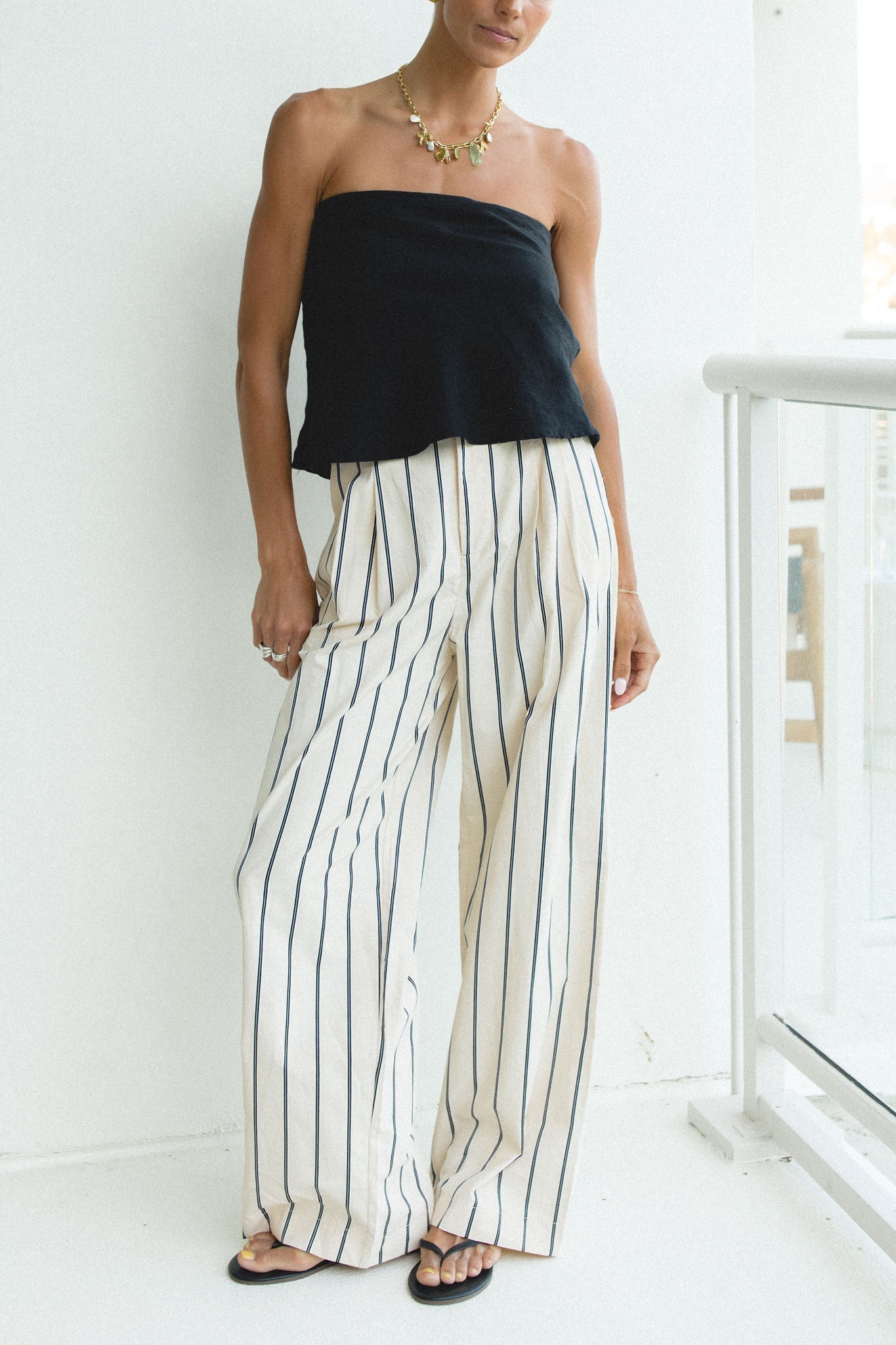La Mer Woven Wide Leg Pants
