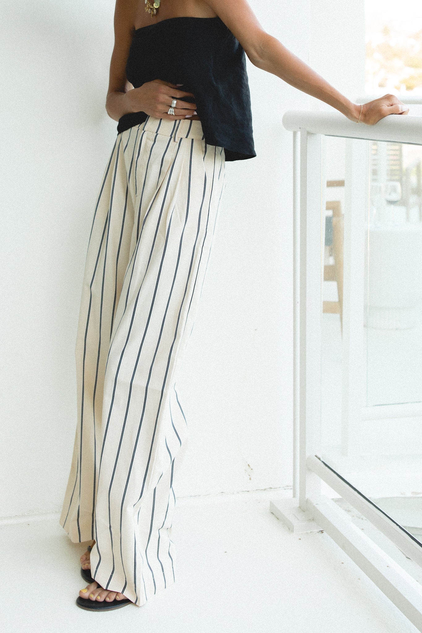 La Mer Woven Wide Leg Pants