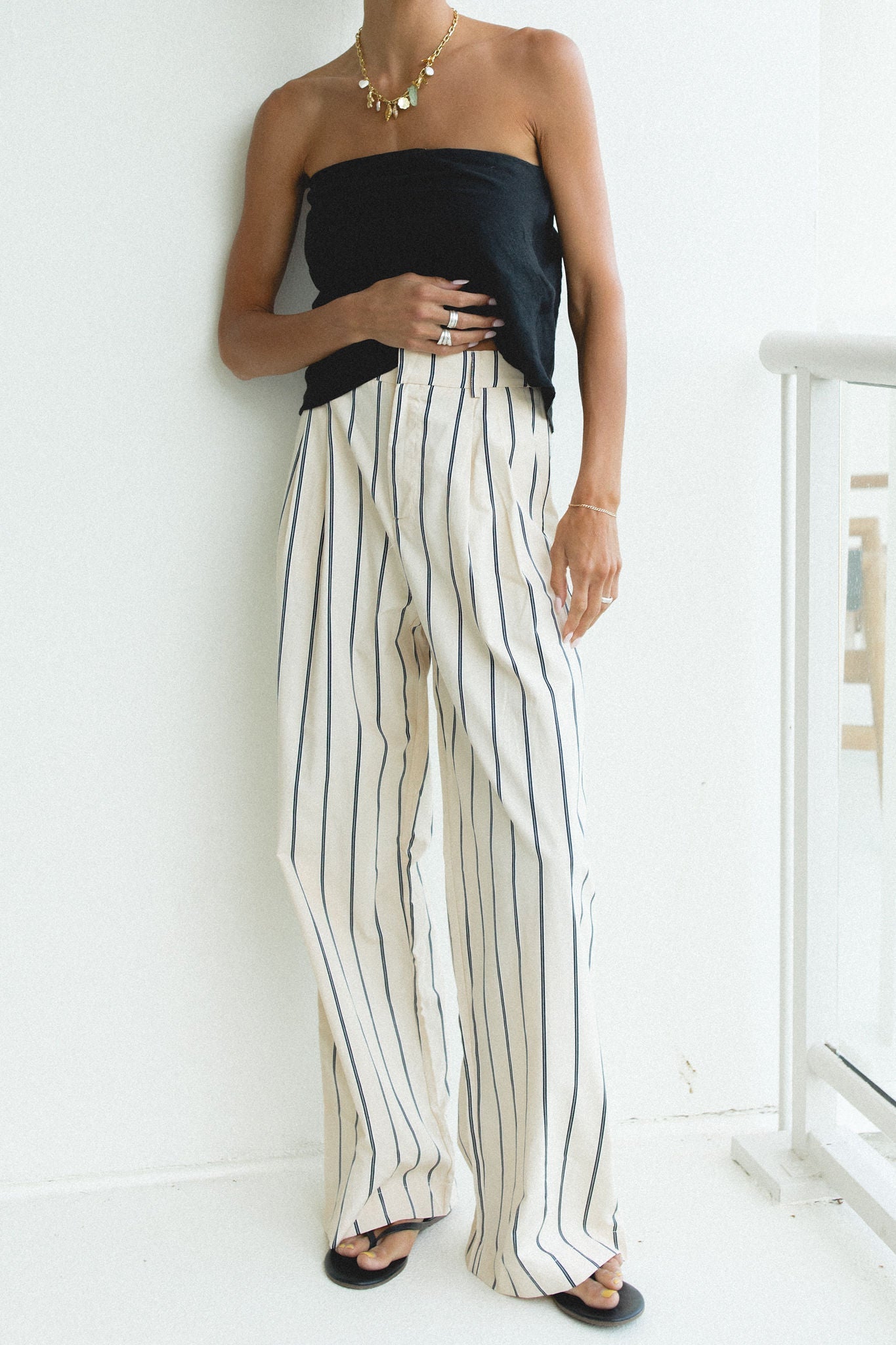 La Mer Woven Wide Leg Pants