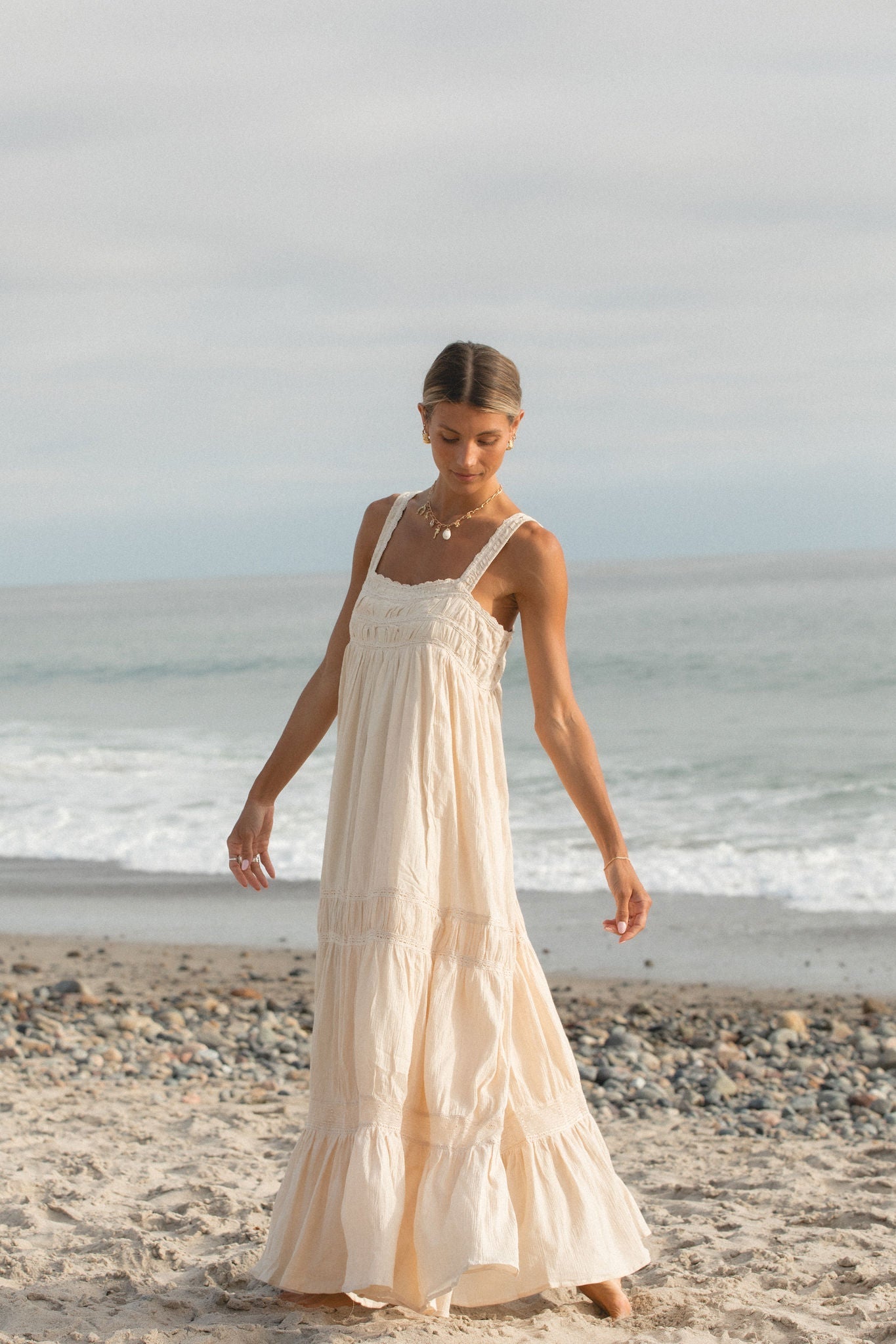 Salt and Sea Woven Cotton Gauze Dress