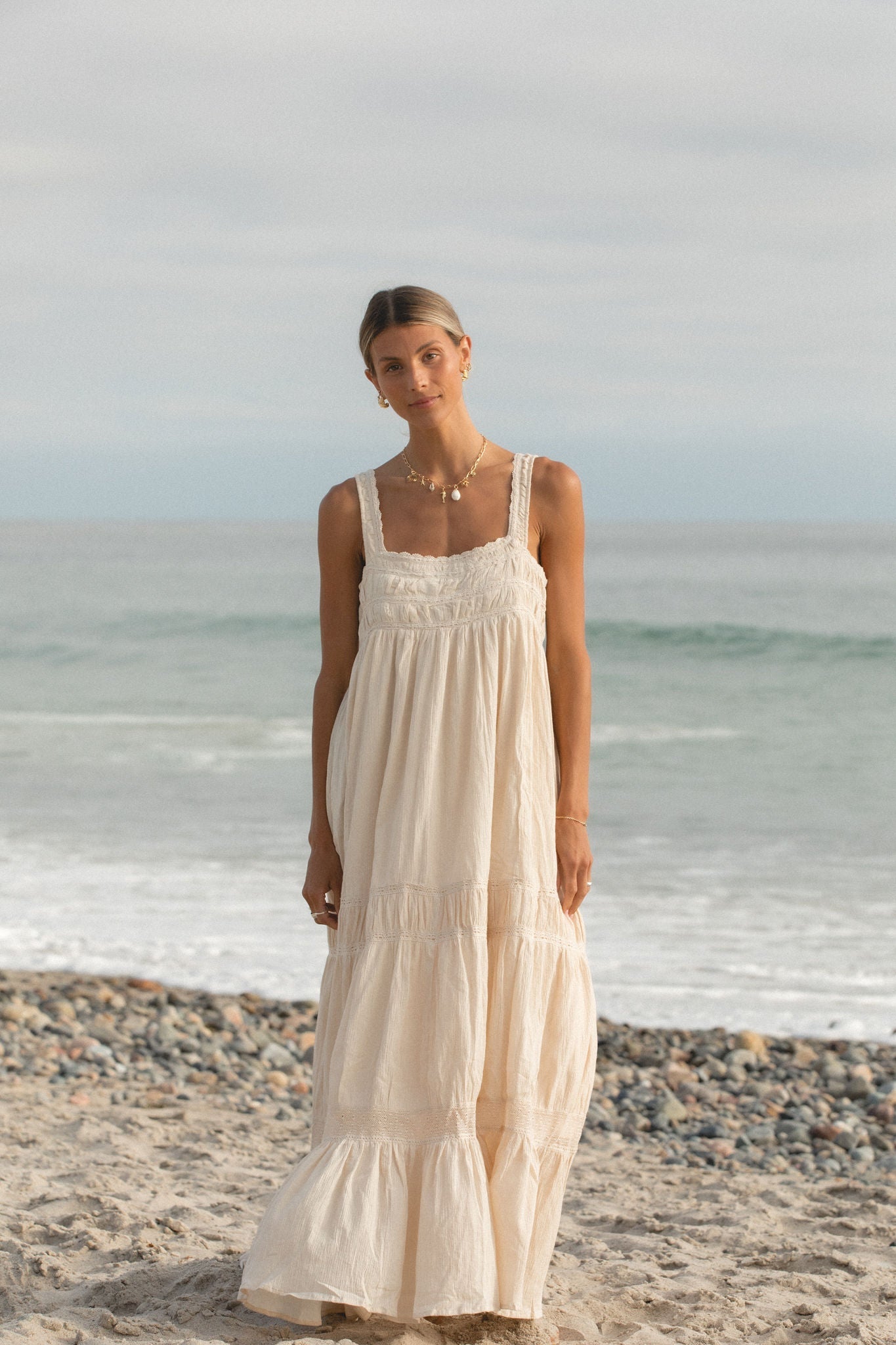 Salt and Sea Woven Cotton Gauze Dress