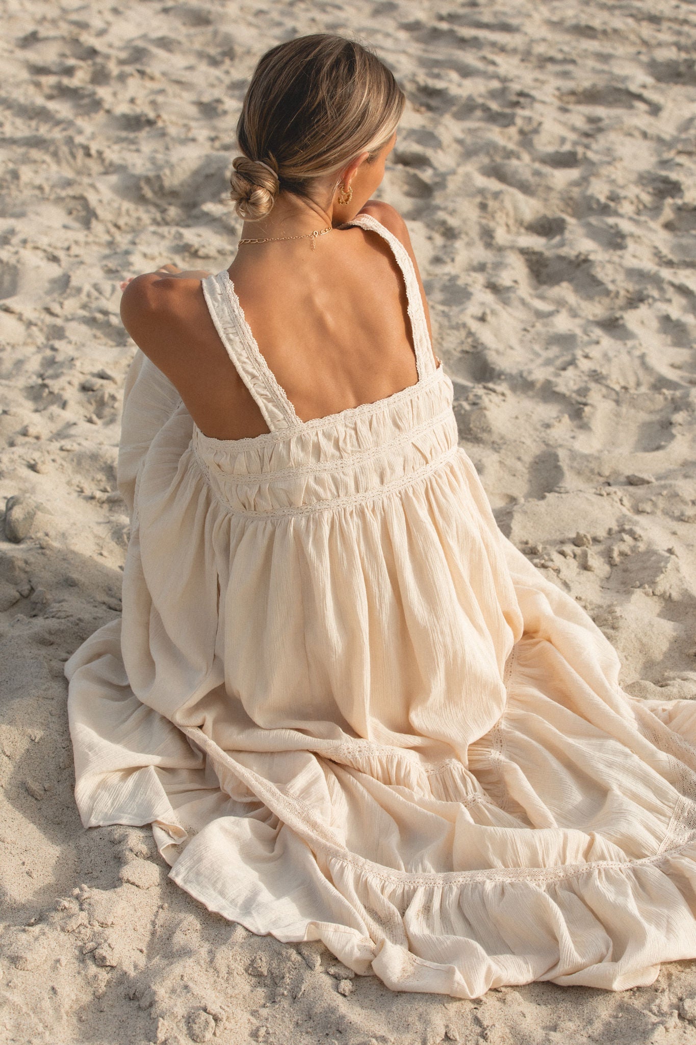 Salt and Sea Woven Cotton Gauze Dress