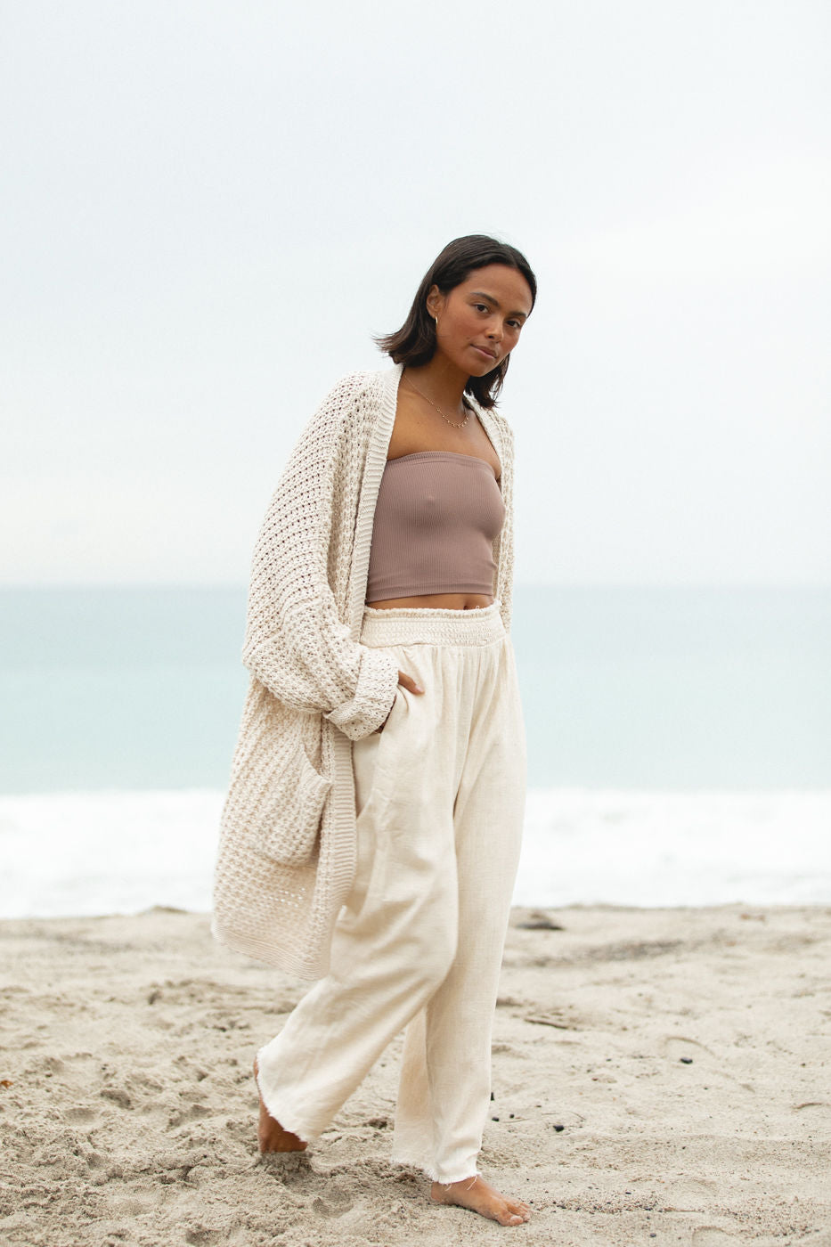 Luca Lined Linen Pants