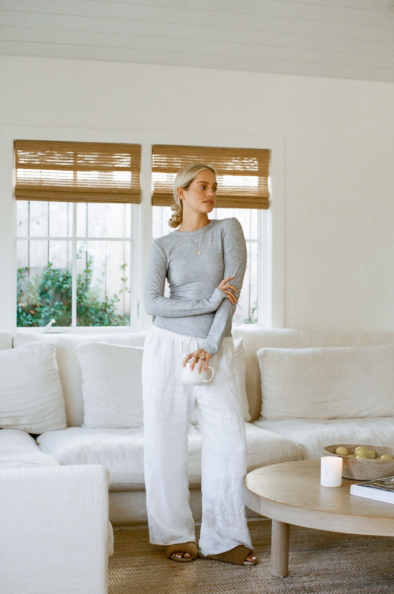 Laguna Layer Ribbed Long Sleeve Basic Top