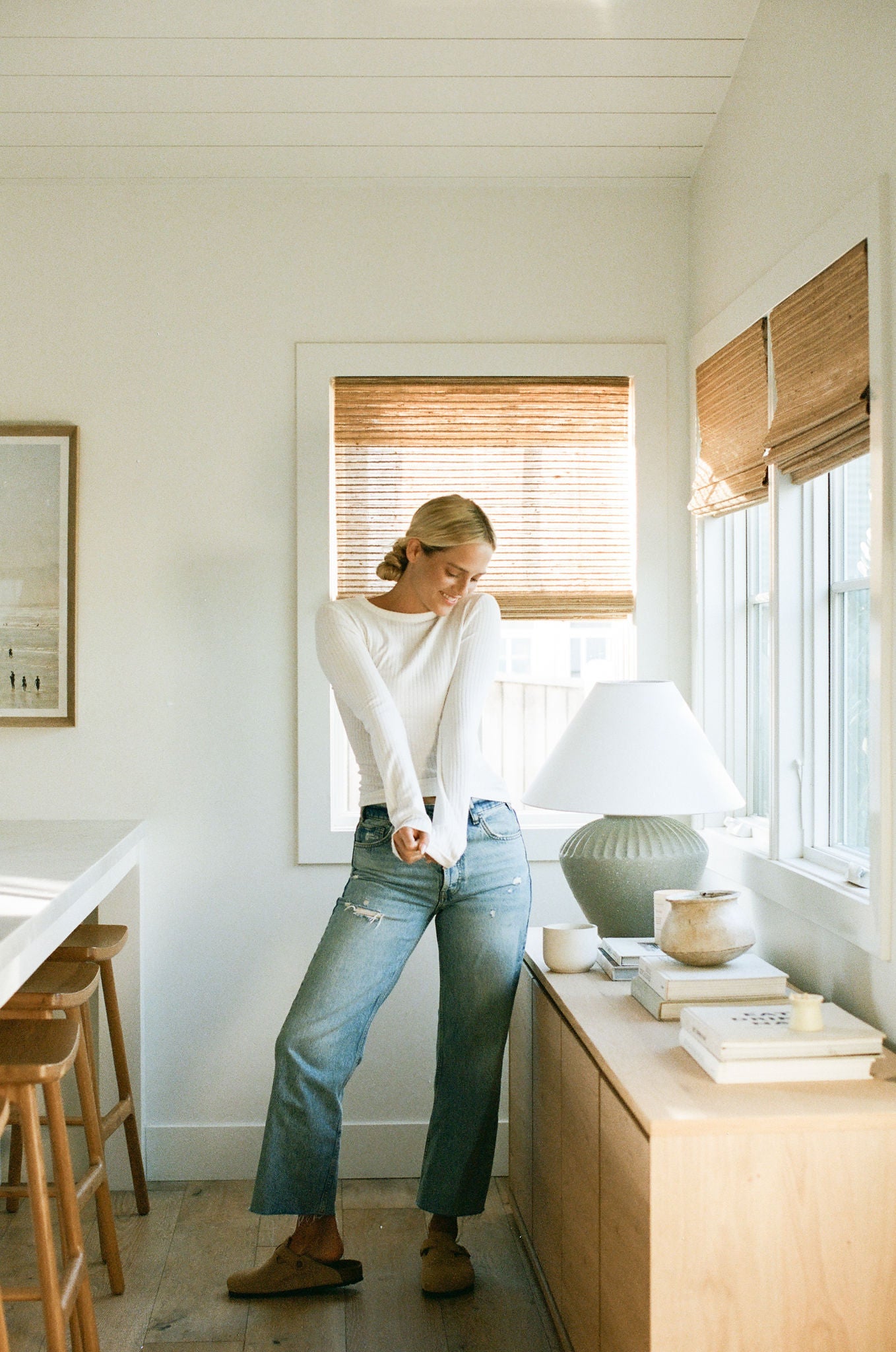 Laguna Layer Ribbed Long Sleeve Basic Top