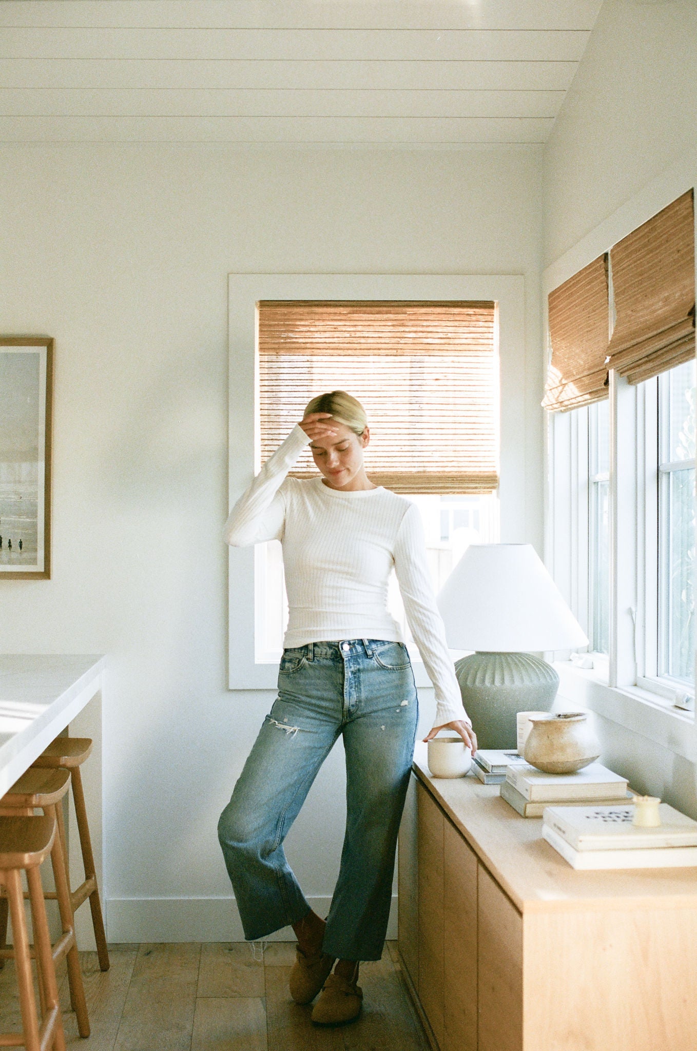 Laguna Layer Ribbed Long Sleeve Basic Top