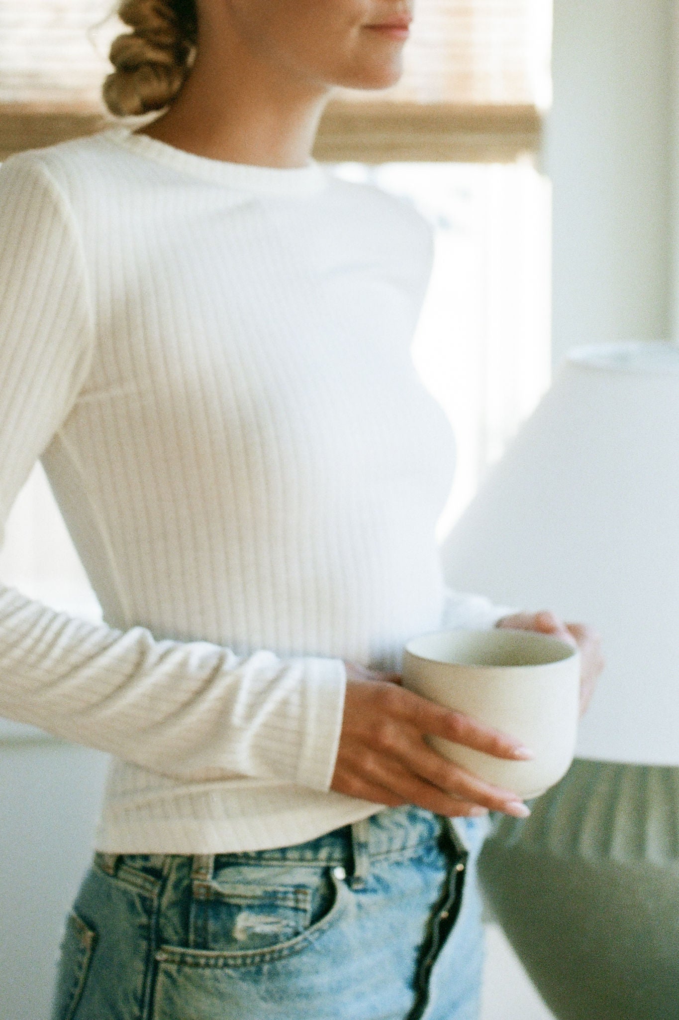 Laguna Layer Ribbed Long Sleeve Basic Top